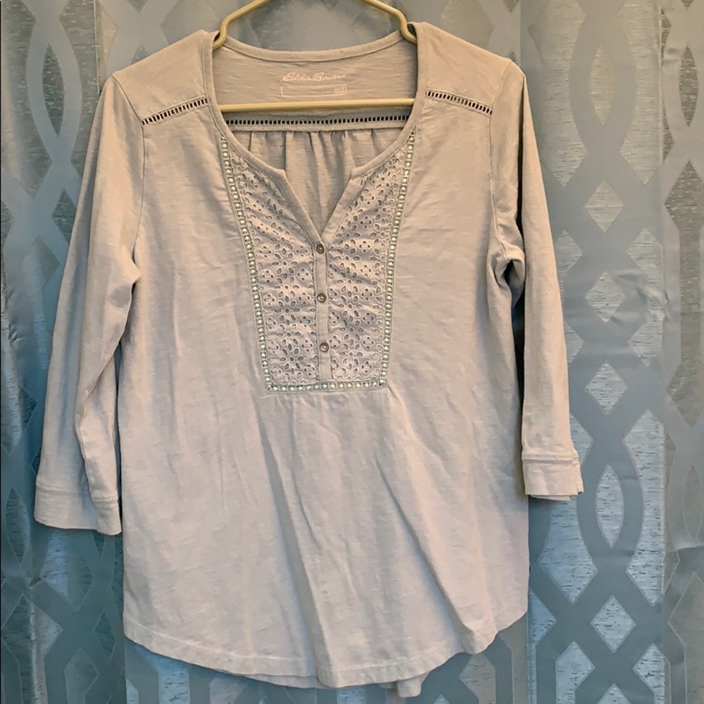 Eddie Bauer Women’s size medium 3/4 sleeve top